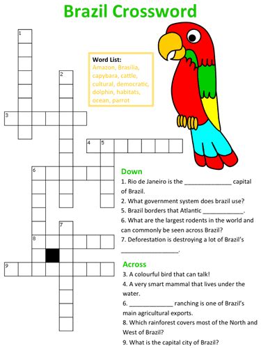city in brazil|city in brazil crossword.